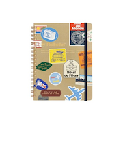 デルフォニックス（DELFONICS）　ロルバーンポケット付メモ　ペリープル　L　501345　973　D（ステッカー）　【数量限定】