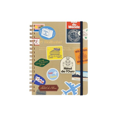 デルフォニックス（DELFONICS）　ロルバーンポケット付メモ　ペリープル　L　501345　973　D（ステッカー）　【数量限定】