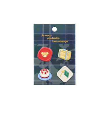 デルフォニックス（DELFONICS）　シール　ペリープル　501348　970　A（ケーキ）　【数量限定】