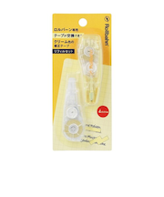 デルフォニックス（DELFONICS）　ロルバーン修正テープ交換式リフィルセット　501165　205　ライトイエロー