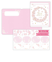 ホールマーク（Hallmark）　多目的　春柄カード　寄せ書きカード　桜