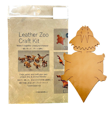 LEATHER　ZOO　クラフトキット　トリケラトプス