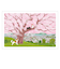 アクティブコーポレーション　春・たびねこポストカード　PPA－259h　丘の上の桜