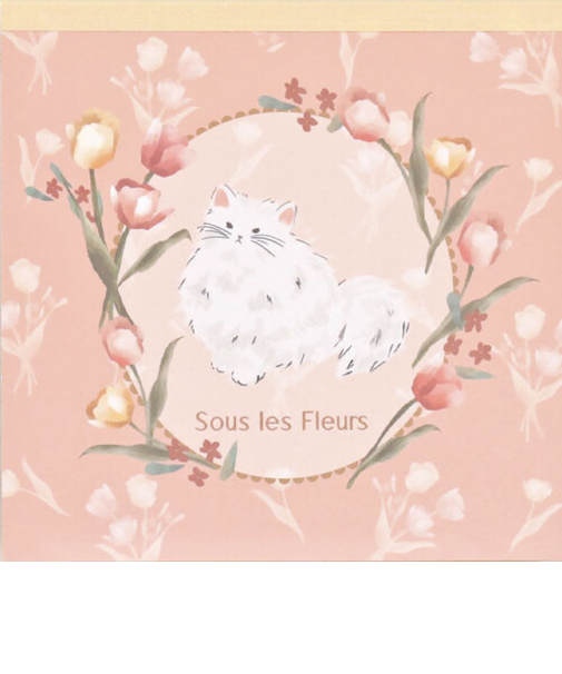 ラボクリップ（LABCLIP）　スーレフルール　メモ　ピンク