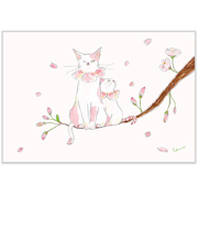 アクティブコーポレーション　春・トコロコムギポストカード　PPA－276h　桜の木