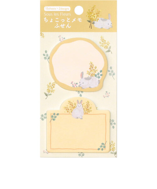 ラボクリップ（LABCLIP）　スーレフルール　ダイカットふせん　イエロー