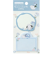 ラボクリップ（LABCLIP）　スーレフルール　ダイカットふせん　ブルー