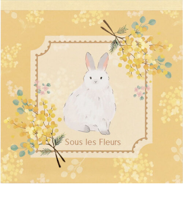 ラボクリップ（LABCLIP）　スーレフルール　メモ　イエロー