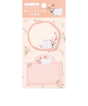 ラボクリップ（LABCLIP）　スーレフルール　ダイカットふせん　ピンク