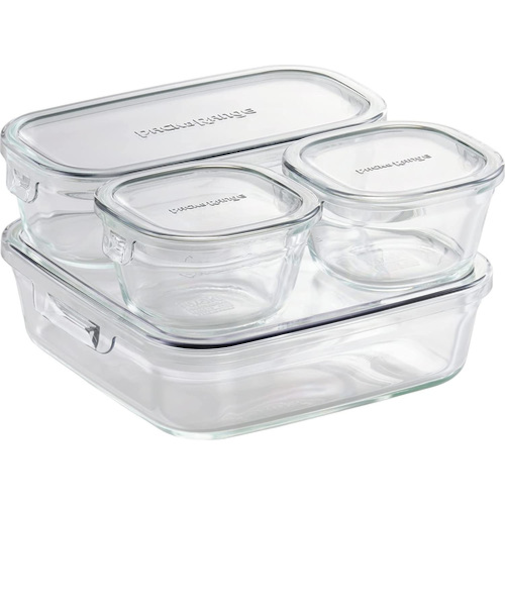 イワキ（iwaki）　パック＆レンジ　システムセット　ミニ　クールグレー