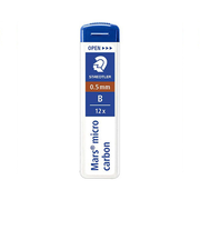 ステッドラー（STEADTLER）　マルス　マイクロカーボン　シャープ替芯　0.5mm　B