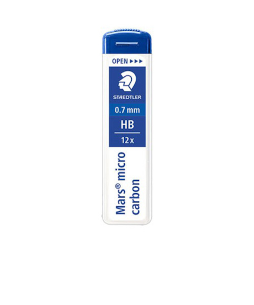ステッドラー（STEADTLER）　マルス　マイクロカーボン　シャープ替芯　0.7mm　HB