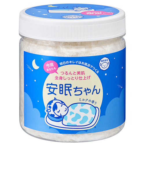 睡眠美容　安眠ちゃん　たっぷりサイズ　ミルクの香り　600g