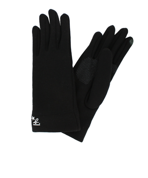 アニエスベー（agnes　b.）　裏起毛手袋　5131AB358　ブラック