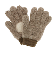 ユビデル　ネコ肉球手袋　4121YB230　モカ