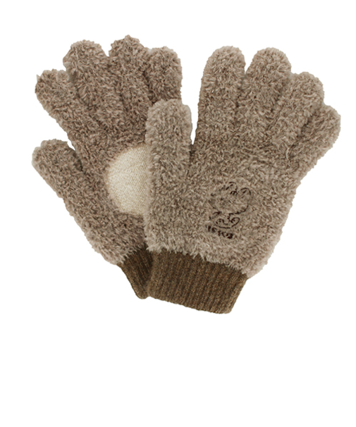 ユビデル　ネコ肉球手袋　4121YB230　モカ