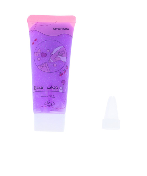 清原（KIYOHARA）　デコホイップ　クリアラメ　DW－06－PU　パープル