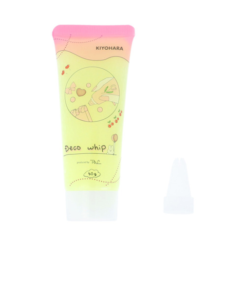 清原（KIYOHARA）　デコホイップ　クリアラメ　DW－06－Y　イエロー