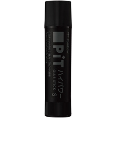 トンボ鉛筆（Tombow）　スティックのり　ピットハイパワー　S　ブラックデザイン　PT-TP11