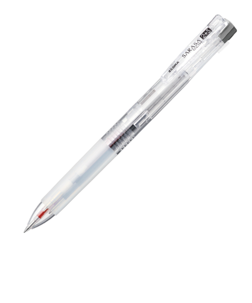 ゼブラ（ZEBRA）　サラサクリップ2＋S　0.5mm　SJ5-C　クリア