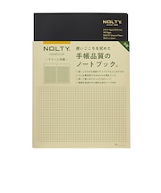 日本能率協会　NOLTYノート　クリーム用紙方眼　192ページ　A5　NCG01　ブラック