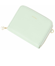 ノフェス（nofes）　ジャバラカードケース　アイスグリーン