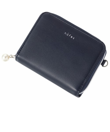 ノフェス（nofes）　ジャバラカードケース　ミッドナイトネイビー