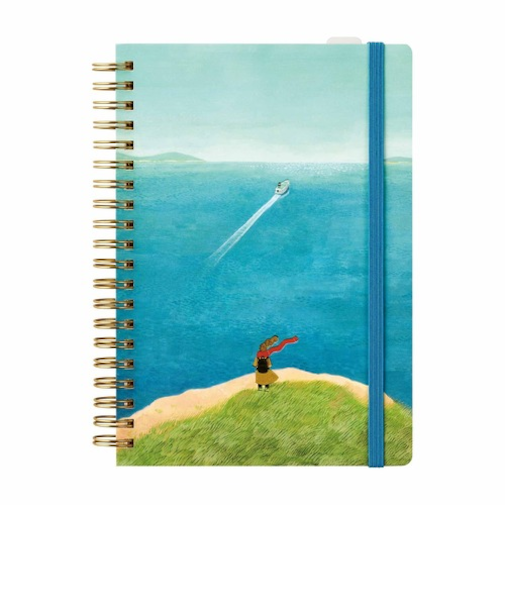 キングジム（KING　JIM）　ヒトトキノート（HITOTOKI　NOTE）　リング　コミックサイズ　HN-CR08　タビダチ/くまのり