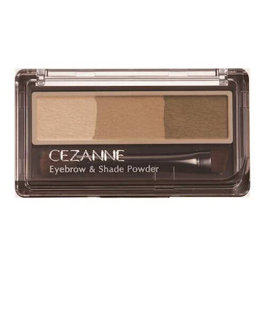 セザンヌ（CEZANNE）　アイブロウ＆シェードパウダー　01
