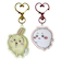 ケイカンパニー　ちいかわ　ぷっくりったいペアキーホルダー　うさぎ×ちいかわ