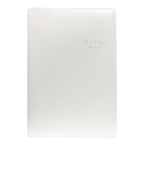 【2026年3月始まり】　チッタ（CITTA）　DIARY　A5　ウィークリーバーチカル　E5330　ピュアホワイト　月曜始まり