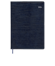 【2026年3月始まり】　ダイゴー　アポイント　ライトシリーズ　デスク　B6　マンスリーブロック　E8834　ネイビー　月曜始まり