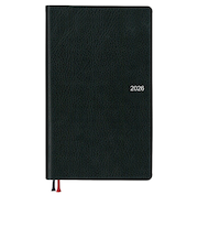 【2026年3月始まり】　ダイゴー　アポイント　ベーシックシリーズ　定形外　ウィークリーレフト　E1178　ブラック　月曜始まり