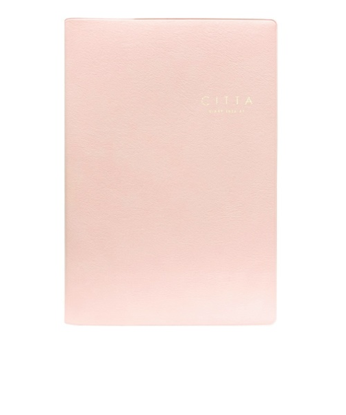 【2026年3月始まり】　チッタ（CITTA）　DIARY　A5　ウィークリーバーチカル　E5331　サクラピンク　月曜始まり