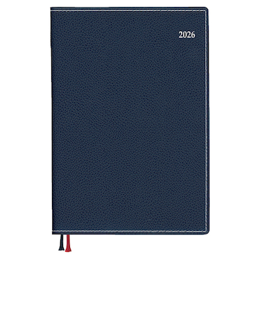 【2026年3月始まり】　ダイゴー　アポイント　ライトシリーズ　デスク　B6　ウィークリーバーチカル　E8845　ネイビー　月曜始まり