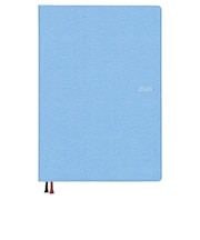 【2026年3月始まり】　ダイゴー　アポイント　ベーシックシリーズ　デスク　A5　ウィークリーバーチカル　E1167　ブルー　月曜始まり