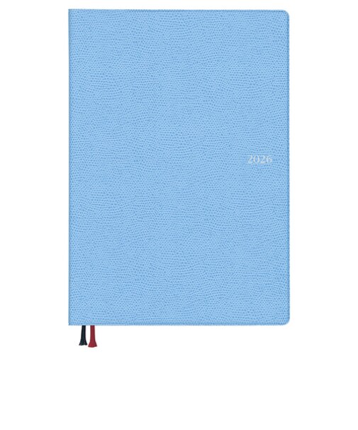 【2026年3月始まり】　ダイゴー　アポイント　ベーシックシリーズ　デスク　A5　ウィークリーバーチカル　E1167　ブルー　月曜始まり