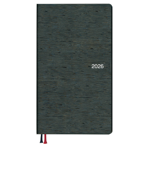 【2026年3月始まり】　ダイゴー　アポイント　ベーシックシリーズ　定形外　ウィークリーレフト　E1176　ブラック　日曜始まり