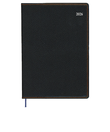 【2026年3月始まり】　ダイゴー　アポイント　ライトシリーズ　デスク　B6　マンスリーブロック　E8831　ブラック　月曜始まり