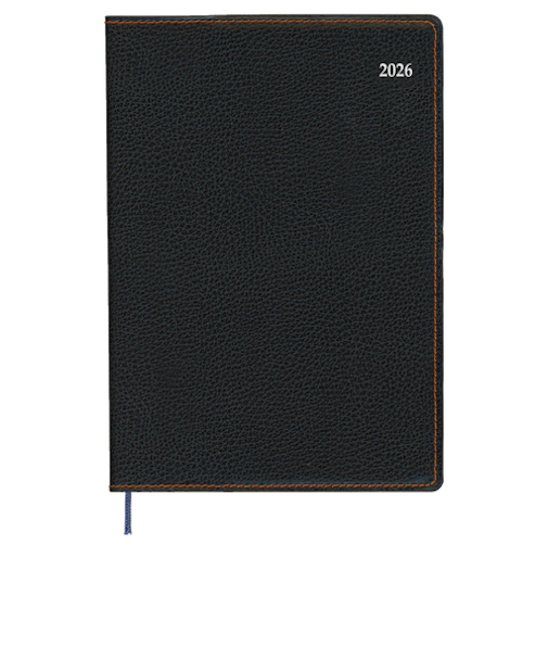 【2026年3月始まり】　ダイゴー　アポイント　ライトシリーズ　デスク　B6　マンスリーブロック　E8831　ブラック　月曜始まり