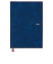 【2026年3月始まり】　ダイゴー　アポイント　ベーシックシリーズ　デスク　A5　ウィークリーバーチカル　E1131　ネイビー　月曜始まり