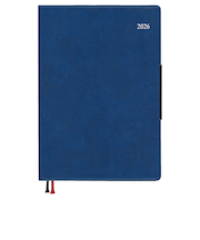 【2026年3月始まり】 ダイゴー アポイント ライトシリーズ デスク B6 ウィークリーレフト E8835 ブルー 月曜始まり