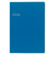 【2026年4月始まり】 ダイゴー アポイント ノートシリーズ(カバー付き) A5 マンスリーブロック E9333 ブルー 月曜始まり