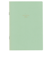 【2026年3月始まり】　ダイゴー　isshoni._B6　マンスリーブロック　E9911　クリア　月曜始まり