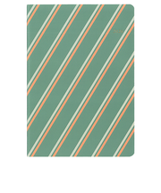 【2026年3月始まり】　ダイゴー　MILL　ストライプ　B6　マンスリーブロック　E9625　グリーン　月曜始まり