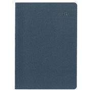 【2026年3月始まり】　ダイゴー　MILL　クロコ　A6　ウィークリーレフト　E9628　ネイビー　月曜始まり