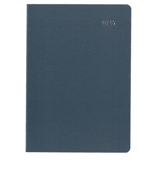 【2026年3月始まり】　ダイゴー　MILL　クロコ　B6　ウィークリーレフト　E9632　ネイビー　月曜始まり