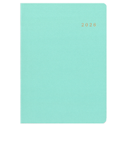 【2026年3月始まり】　ダイゴー　MILL　スプリング　A6　ウィークリーレフト　E9635　ミント　月曜始まり