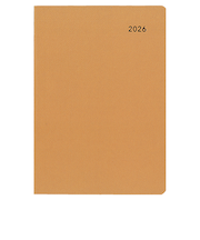 【2026年3月始まり】　ダイゴー　MILL　クロコ　B6　ウィークリーレフト　E9630　イエロー　月曜始まり