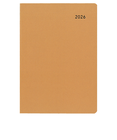 【2026年3月始まり】　ダイゴー　MILL　クロコ　B6　ウィークリーレフト　E9630　イエロー　月曜始まり